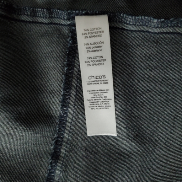 Chico's military stype jacket - NWT - Picture 6 of 9